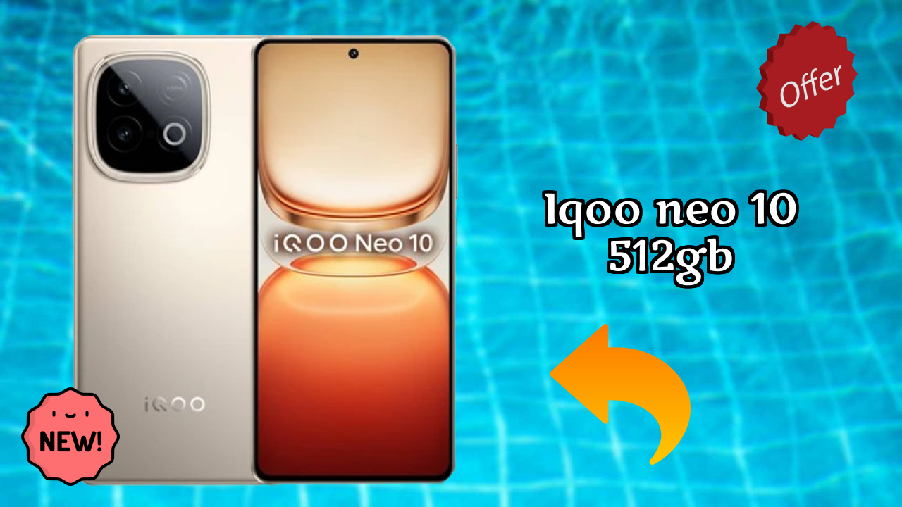 IQOO Neo 10 512GB at ₹40,998 - Complete Specifications