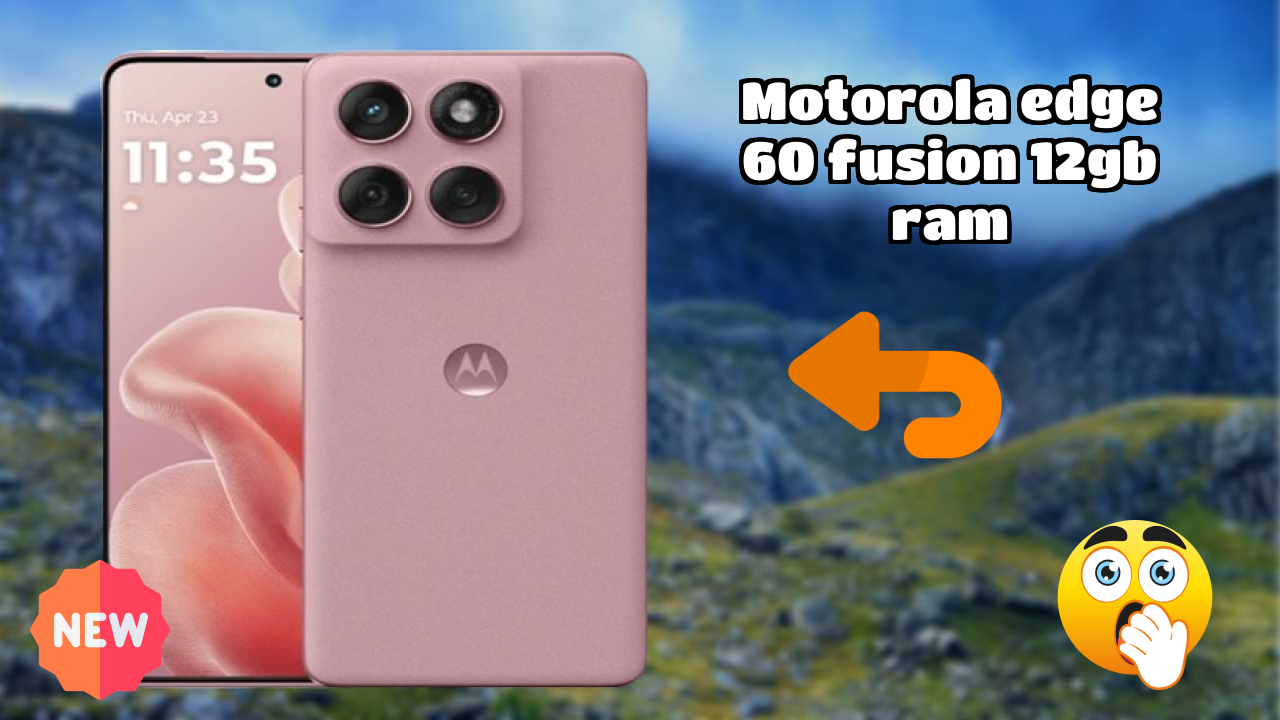 Motorola Edge 60 Fusion 12GB RAM Gaming Performance with MediaTek Dimensity 7400 Processor