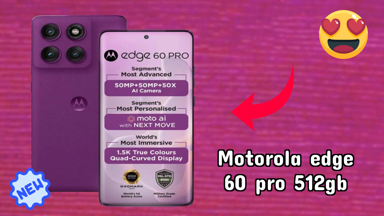 Motorola Edge 60 Pro 512GB Battery Life: 6000 MAh Real-World Test