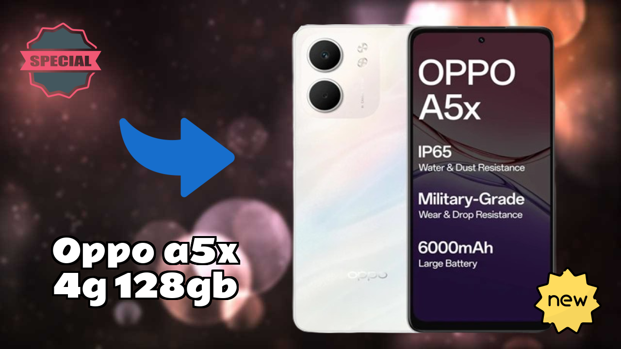 OPPO A5X 4G 128GB Display Quality: LCD Explained