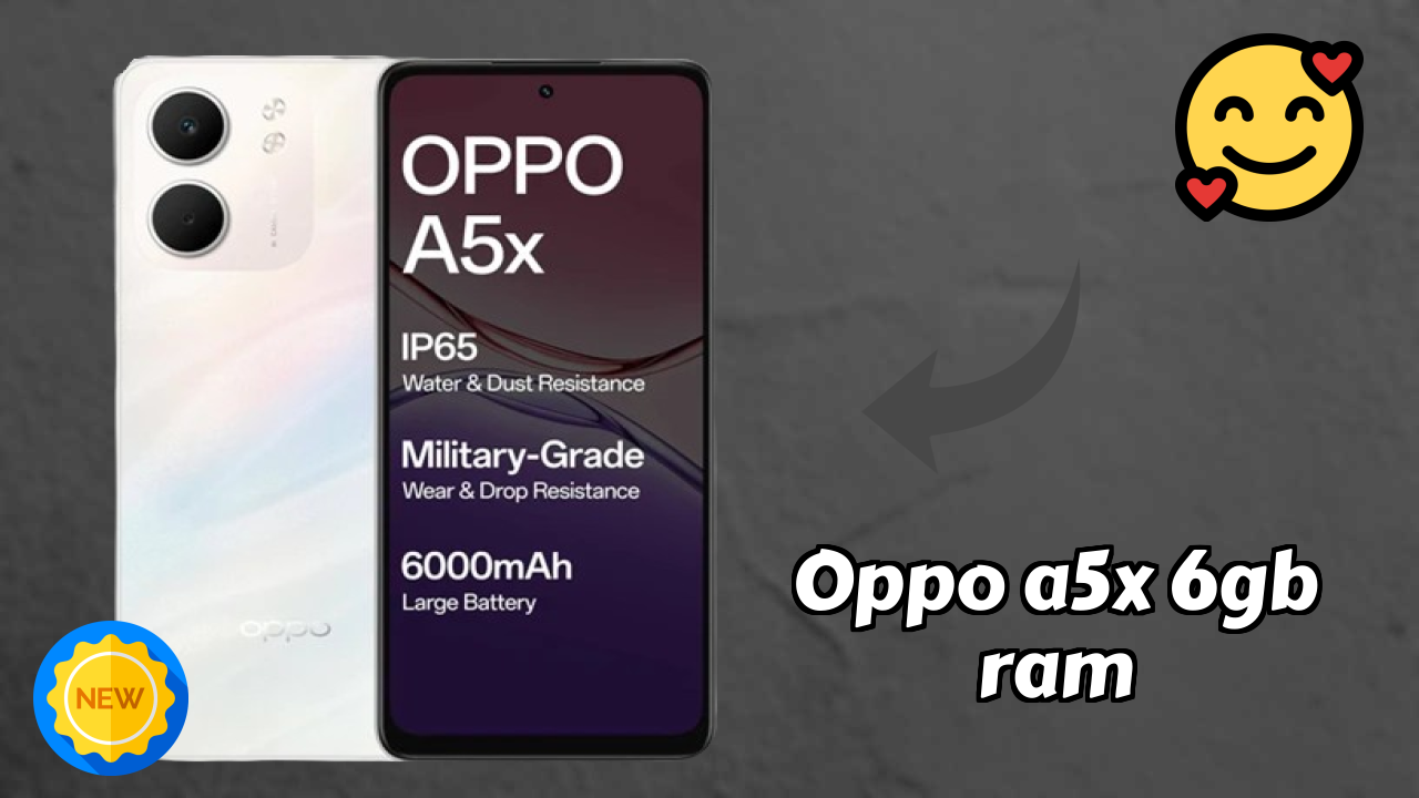 OPPO A5x 6GB RAM at ₹13,999 - Complete Specifications
