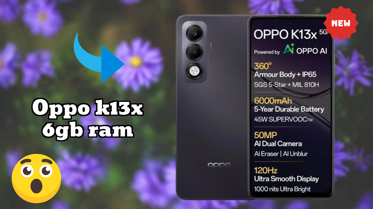 OPPO K13x 6GB RAM Battery Review: 6000 MAh Real Usage Test