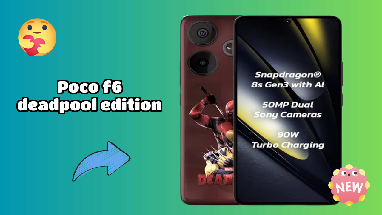 POCO F6 Deadpool Edition Camera Review: 50 MP + 8 MP Rear Camera Photo Test