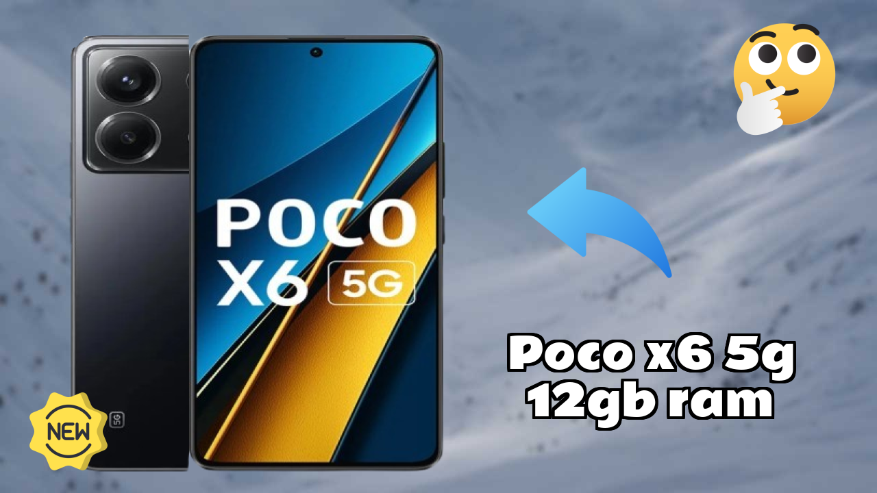 POCO X6 5G 12GB RAM Performance: 12 GB RAM Gaming Test