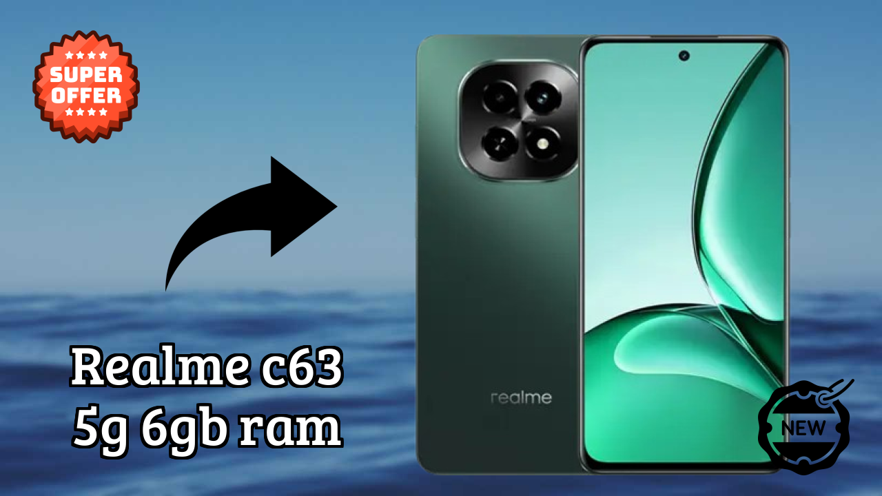 Realme C63 5G 6GB RAM Usage: Is 6 GB RAM Enough for Heavy Apps?