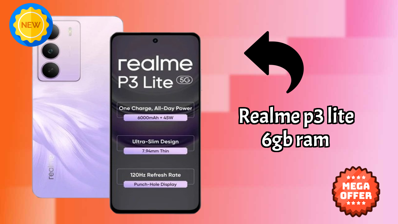 Realme P3 Lite 6GB RAM Gaming Benchmarks: MediaTek Dimensity 6300 Tested