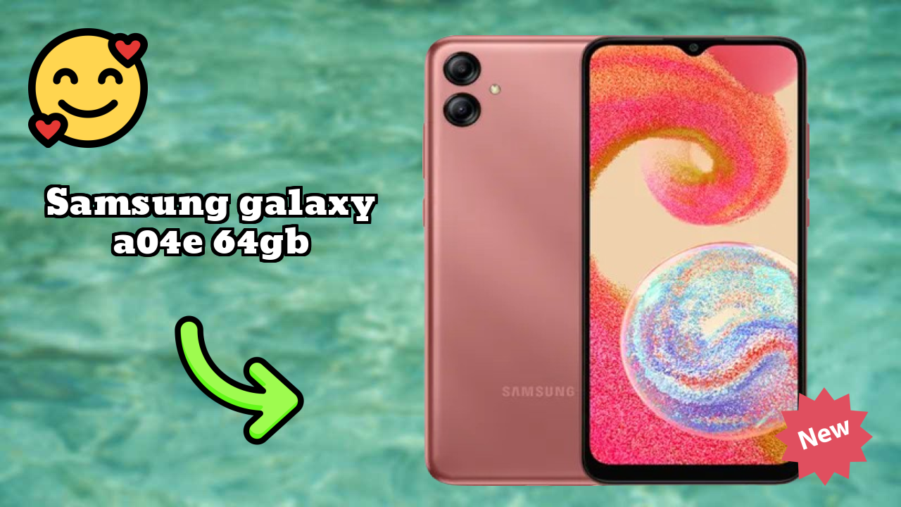Samsung Galaxy A04e 64GB at ₹9,999 - Complete Specifications List