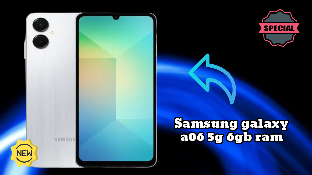 Samsung Galaxy A06 5G 6GB RAM Display Review: 6.7 Inches (17.02 Cm) Screen Size