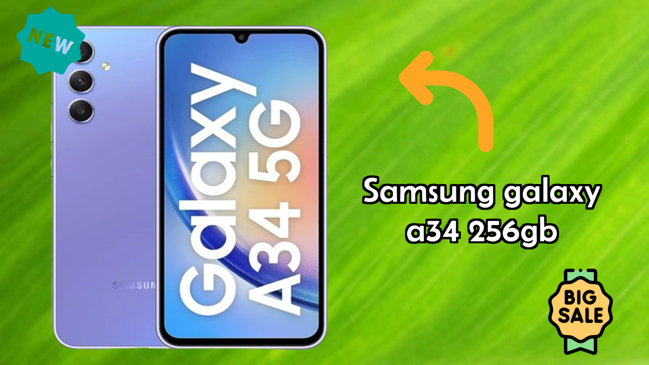 Samsung Galaxy A34 256GB RAM Review: 8 GB RAM Gaming Performance