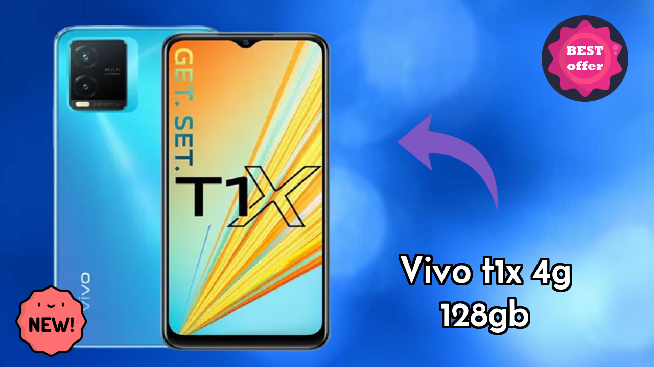 Vivo T1x 4G 128GB at ₹12,999 - Best Features Explained