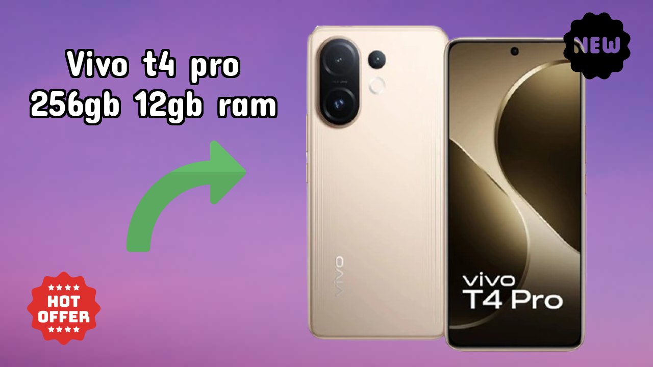 Vivo T4 Pro 256GB 12GB RAM at ₹32,199 - Best Features & Specifications