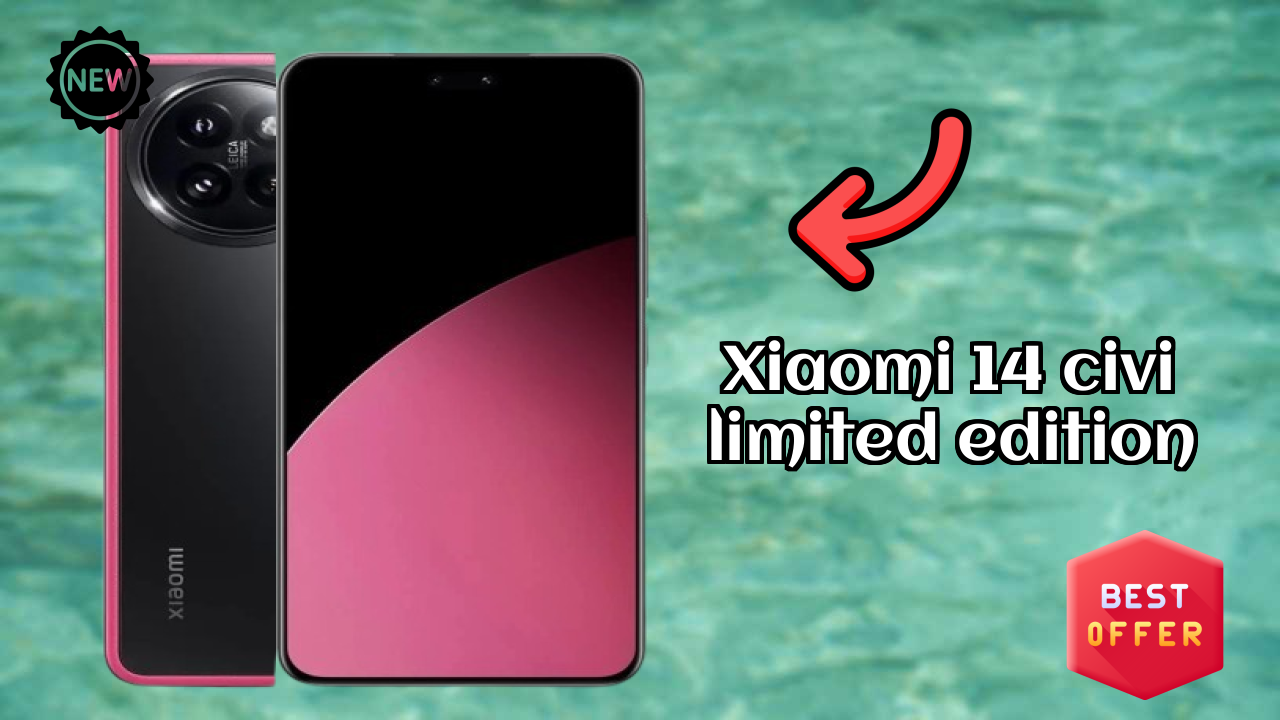 Xiaomi 14 Civi Limited Edition at ₹48,999 - Best Phone in This Range?